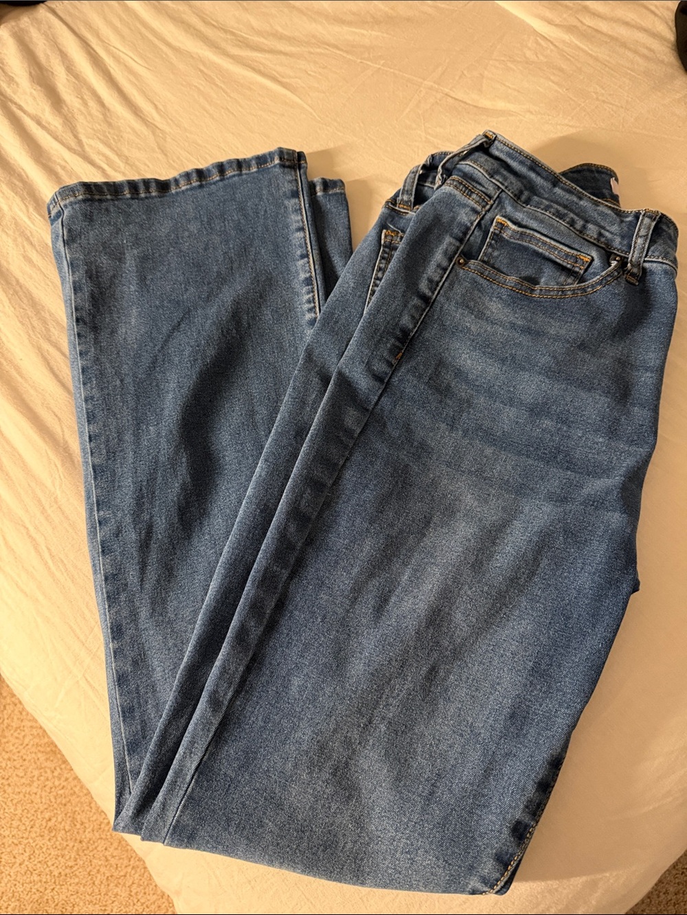 Women's Blue Boot Cut Jeans
